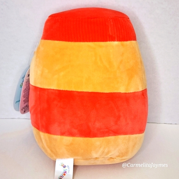 NEDISON 🥜 HTF Tan & Red Peanut Butter Jar Original Squishmallow Kelly Toy NWT - Picture 5 of 8